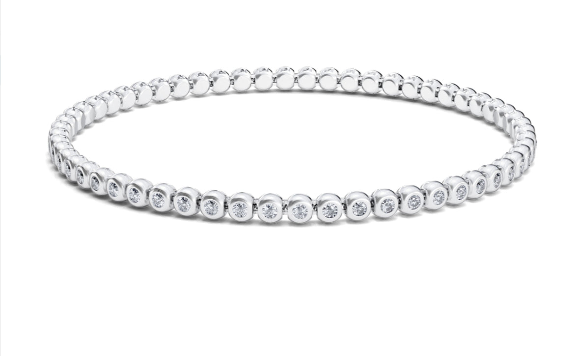 Stretch Tennis Bracelet 2.58cts