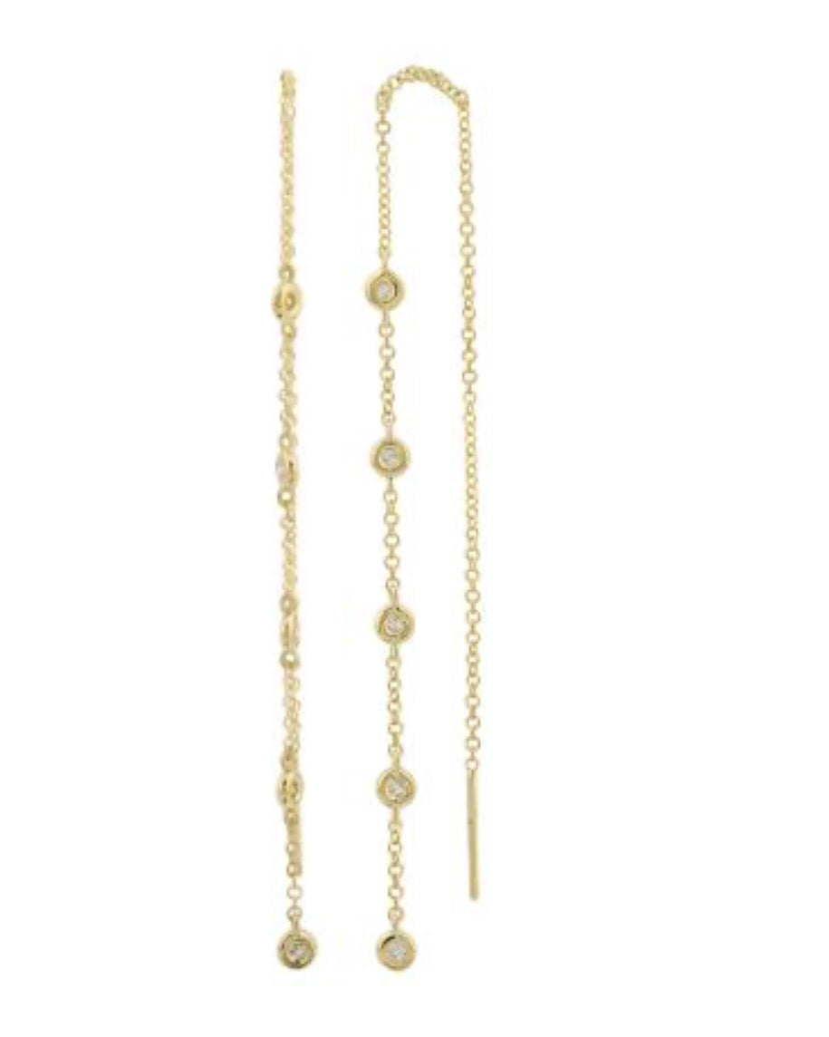Threader Earrings Diamonds By The Yard