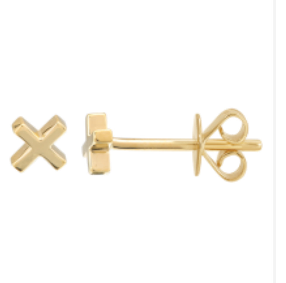 Mini XX Studs Earrings