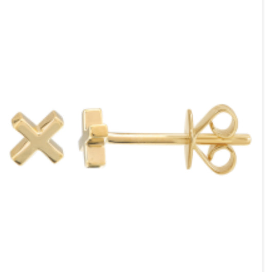 Mini XX Studs Earrings