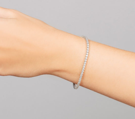 Tennis Bracelet WG 3.00cts