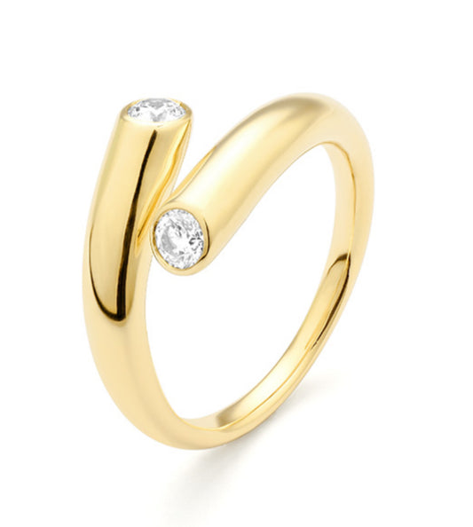 Sleek & Twisted Ring