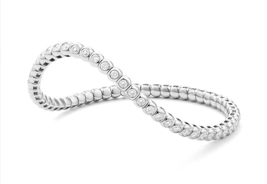 Stretch Tennis Bracelet 2.58cts