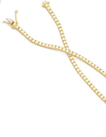 Flexible Tennis Necklace 2.75cts