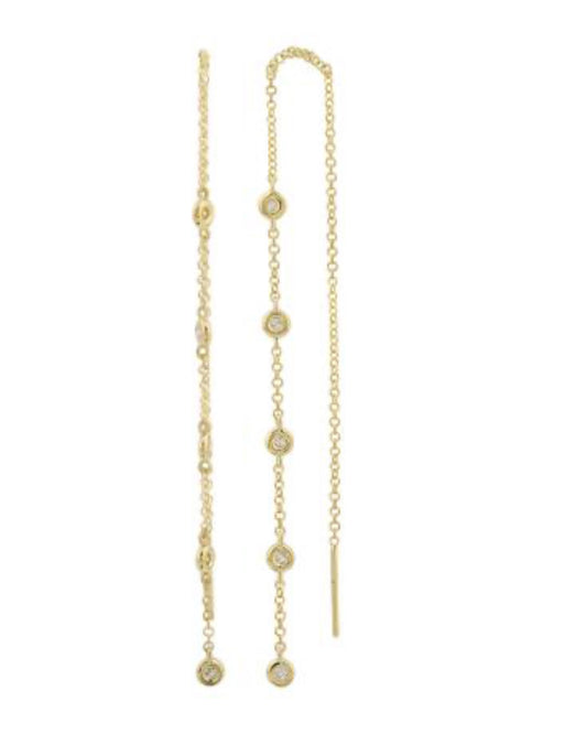 Threader Earrings Diamonds By The Yard