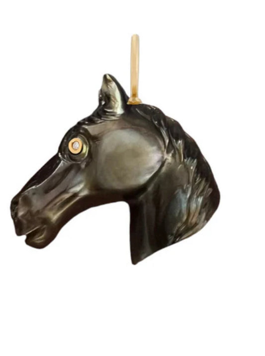 Black Beauty Necklace Charm